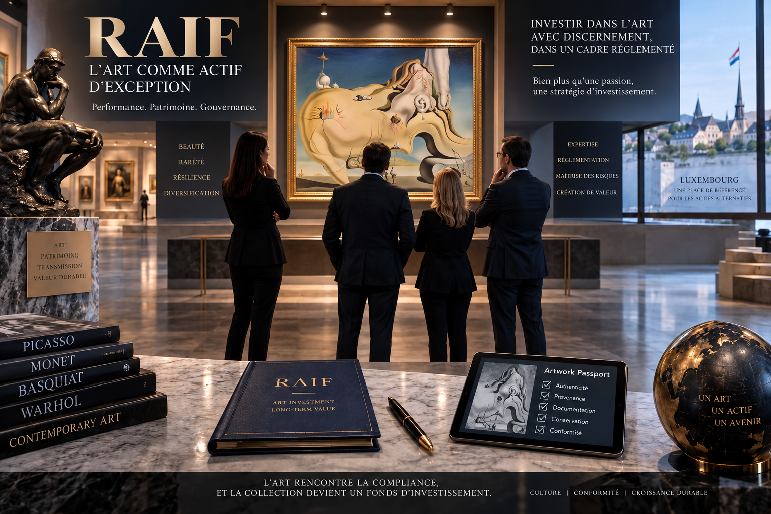 RAIF et œuvres d’art ultra-premium : quand la performance dépend autant de la provenance que du prix